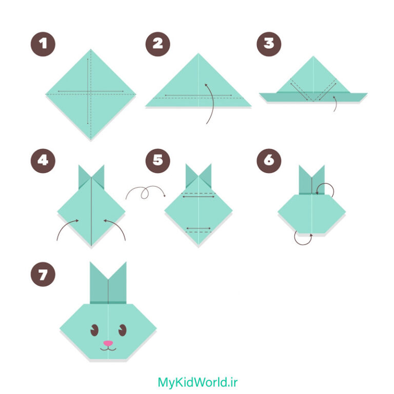 اوریگامی خرگوش